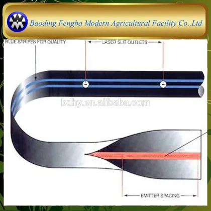 toro inner inlay drip irrigation belt with continuous flat dripper