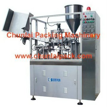 Automatic Cream Tube Filling and Sealing Machine
