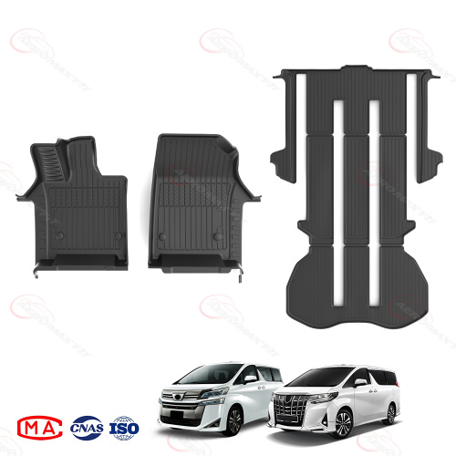 All weather floor mats for Alphard/Vellfire