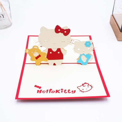 Custom Print 3D Pop Up Envelope Card envelope
