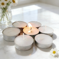 Paraffin Wax 50pcs Mini White Tealight Candles Halloween