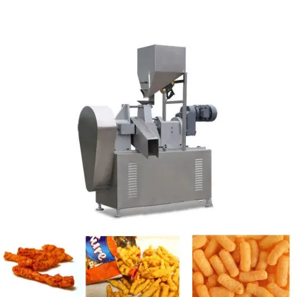 Cheetos Corn Curl Kurkure Snack Production Line Machine China
