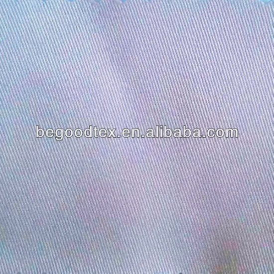 Inherently FR polyester single warp double weft plain fabric