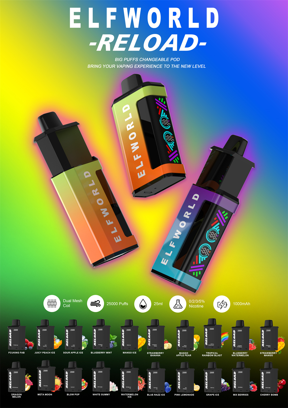 ELFWORLD 25000 puffs ELFWORLD 25000 puffs