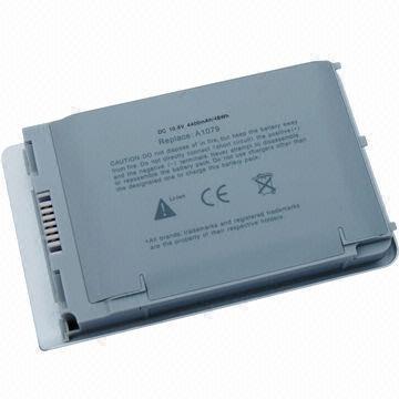 Battery replacement for Apple A1079 with 6 cells
