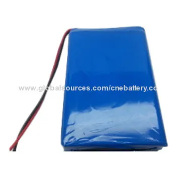 LiFePO4 Battery, Used for Solar LED Lights, 12 to 14.8V, 7,800mAh Capacity