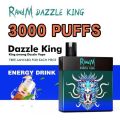 Randm Dazzle King 3000 vape القابلة لإعادة الشحن