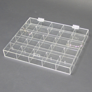 Acrylic Jewelry Case with Lid for Storage