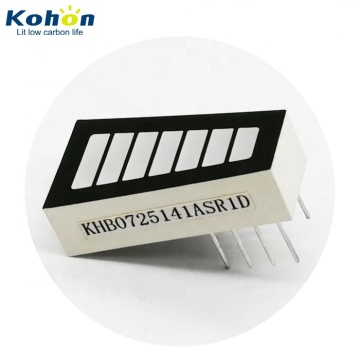 V Shape 7 Segment LED Bar Graph Display