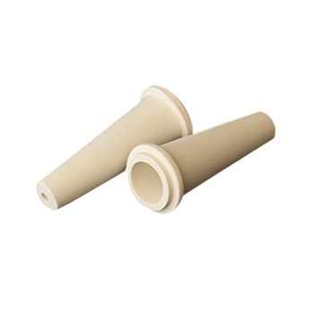 High-frequency Porcelain 95% Al2O3 Alumina Welding Ceramic Nozzle for Sandblasting