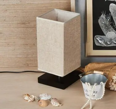 Wholesale Fabric Lamp Shade Bedside Table Lamp for Living