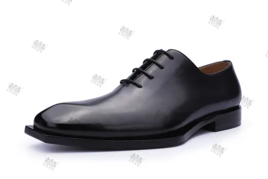 Lace-up Men′ S Leather Casual Shoes