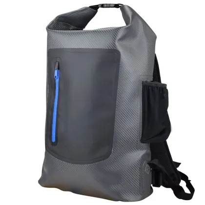 Black Waterproof Dry Bag Casual Sports Backpacks Wholesale