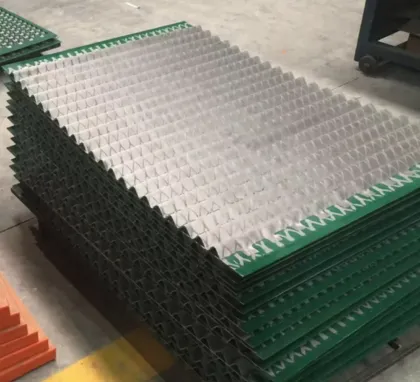 Wave shale shaker screen