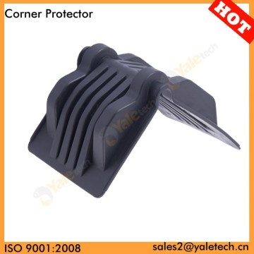 cardboard corner protection/box corner protectors/black plastic corners