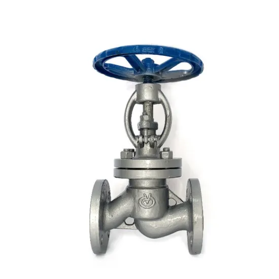 Large caliber cast steel gate valve