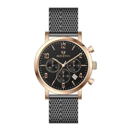 Stainless Steel Chronograph Wrist Men Watch