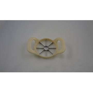 Apple cutter with plastic handle/apple slicer