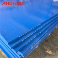 Hoja de nailon extruido de hoja lisa azul PA6