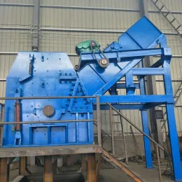 Re-using household waste mobile scrap shredder