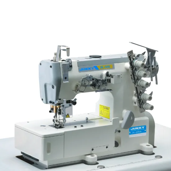 JUKKY JK500A/500B High-Speed Interlock Sewing Machine - High Quality Industrial Sewing Equipment
