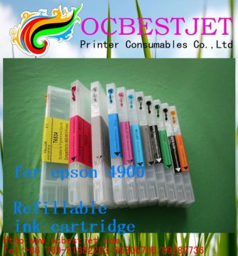 11 Colors 300ml Printer Cartridge For Epson 4900 Refillable ink cartridge