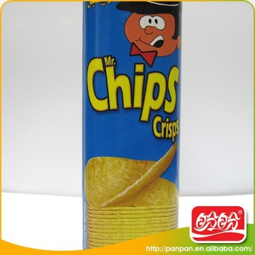 OEM brand potato chips crispy chips canned snacks