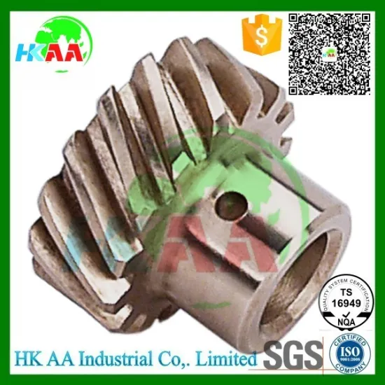 TS16949 certified precision machined heavy duty Bronze Distributor Gear for auto spare parts