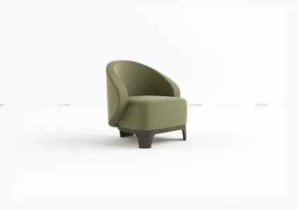 Arcadia Embrace Green Armchair