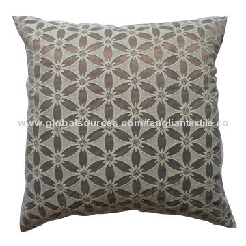 Decorative Polyester Pillow Cover, Made of Polyester