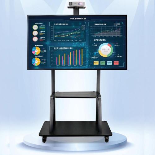 Moveable TV Stand heavy-duty commerical TV display mobile TV stand Manufactory