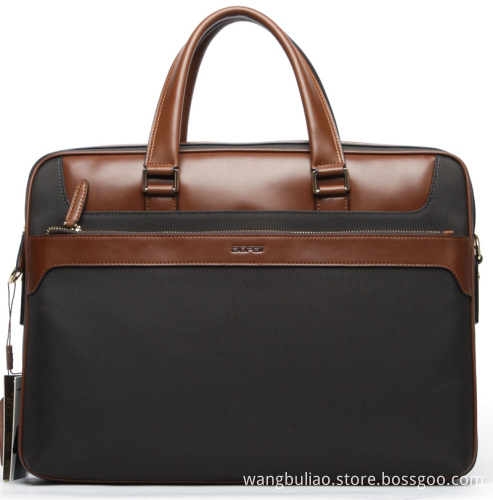 High Quality Fashion Man Genuine Leather Briefcases