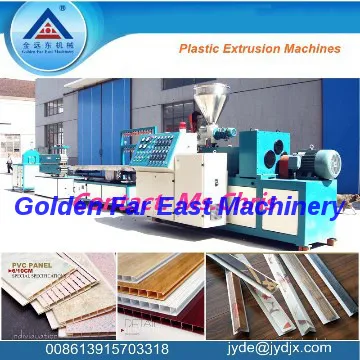 PVC ceiling panel extrusion line GOLDEN FAR EAST machinery