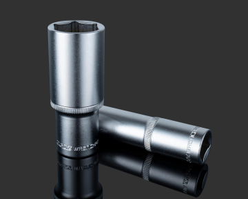Heavy-Duty Deep Hex Socket with Enhanced Durability