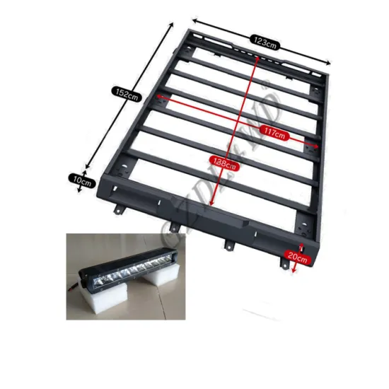Universal Aluminum Alloy 4x4 Cross Bars Roof Rack for Jimny 2018