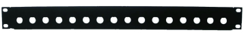 Lancom Fast delivery branded designer blank 16 port BNC patch panel