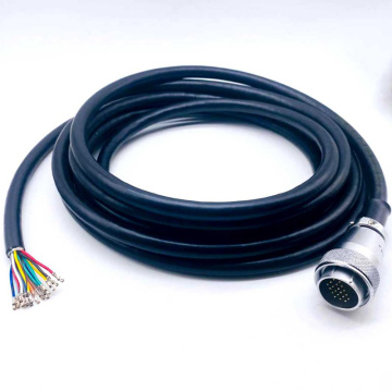 Customized 20P Equipment Cable Small Engine Throttle Cable