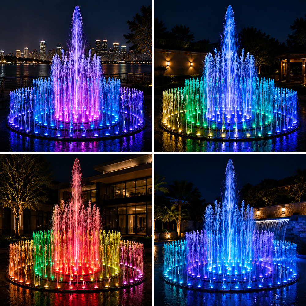 dancing fountain