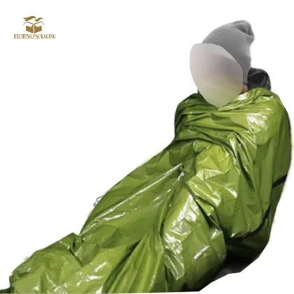 Green Emergency Blanket Reflective