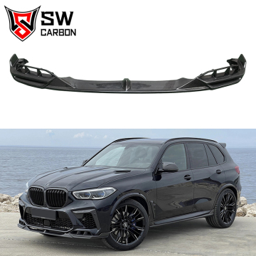 BMW F95 X5M X5 Competizione 2019-2023 Fibra di carbonio Larte Spoiler per labbro inferiore del labbro inferiore Body Kit