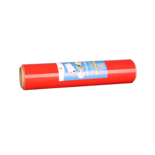 pe materials red stretch wrap