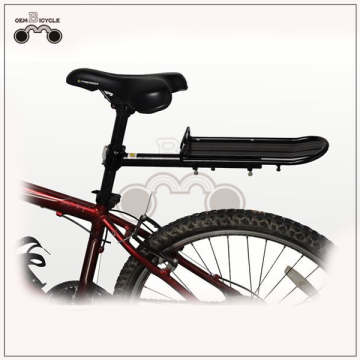 Aluminum mountain bike rear rack equipped