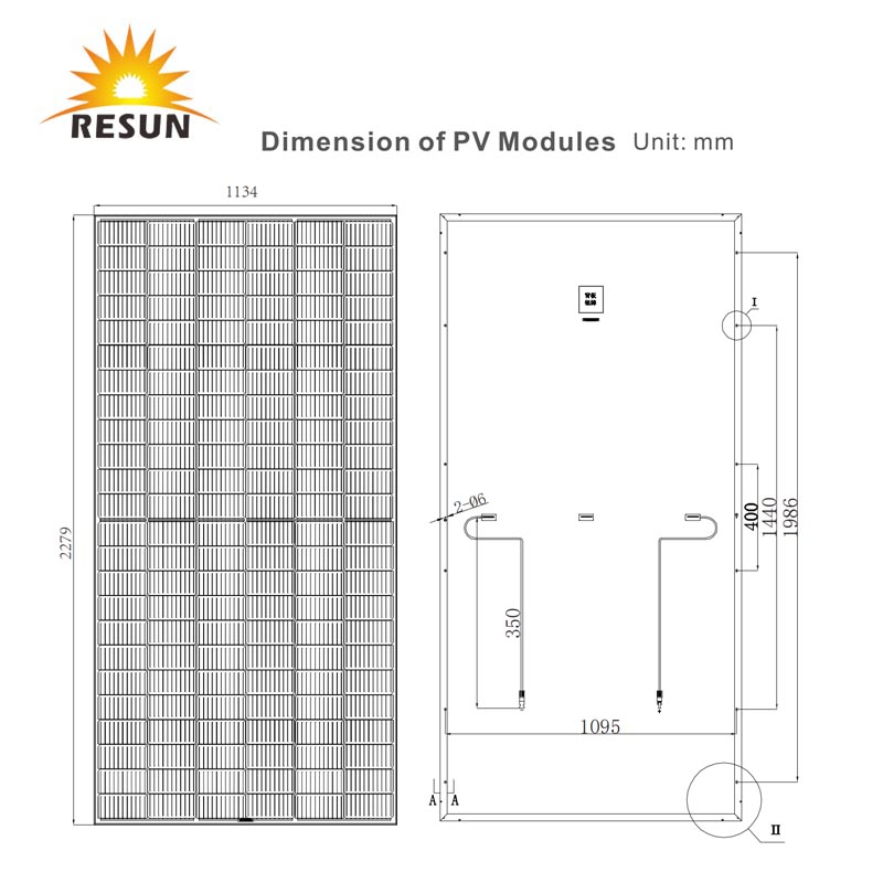 560W PV الوحدات النمطية MONO HC 9BB الألواح الشمسية