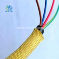 Cutting resistant lightweight aramid fiber braided sleeving