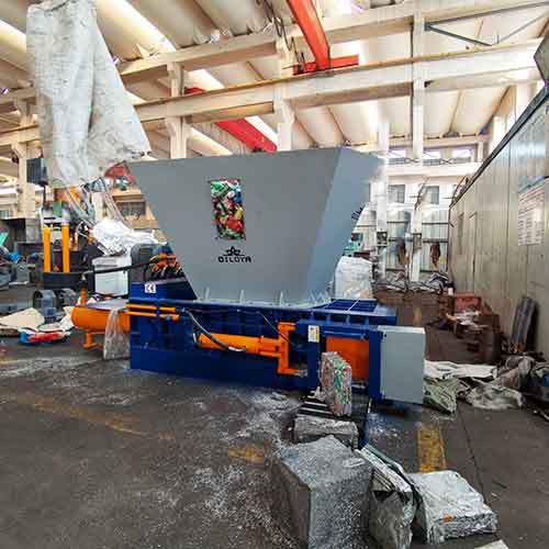 Aluminum Cans Compactor Recycling Machine