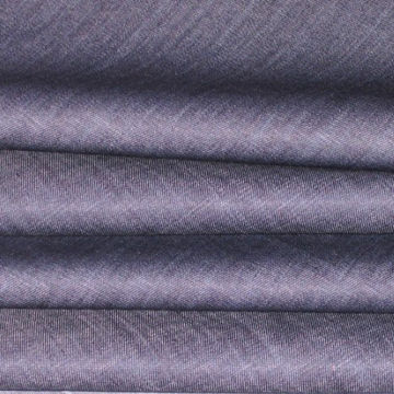 Polyester cotton blended denim fabric, 16x16+70D construction