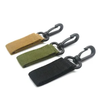 Custom Polyester Keychain Lanyards Carabiner Key Holder