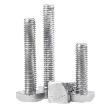 Factory Direct Attractive Prices on High-Quality Nick Plated SS304 & SS316 Stainless Steel Square Head M3 Bolts