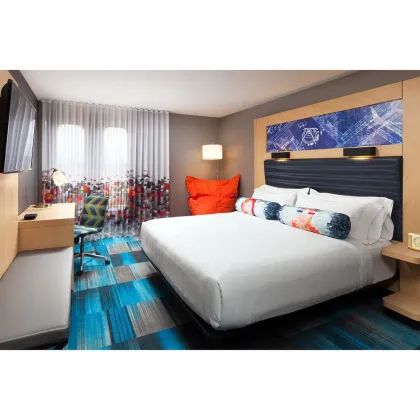 Urban-Inspired Apartment-Style Aloft Hotels Marriott Guest Room Furniture
