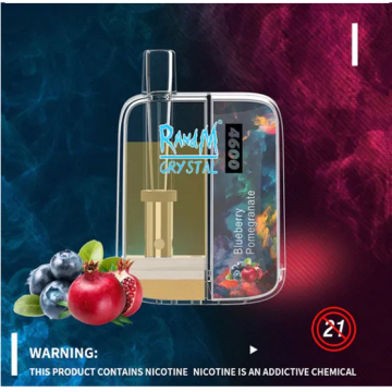 NEW RandM Crystal 4600 Puffs E-Juice Disposable Vape